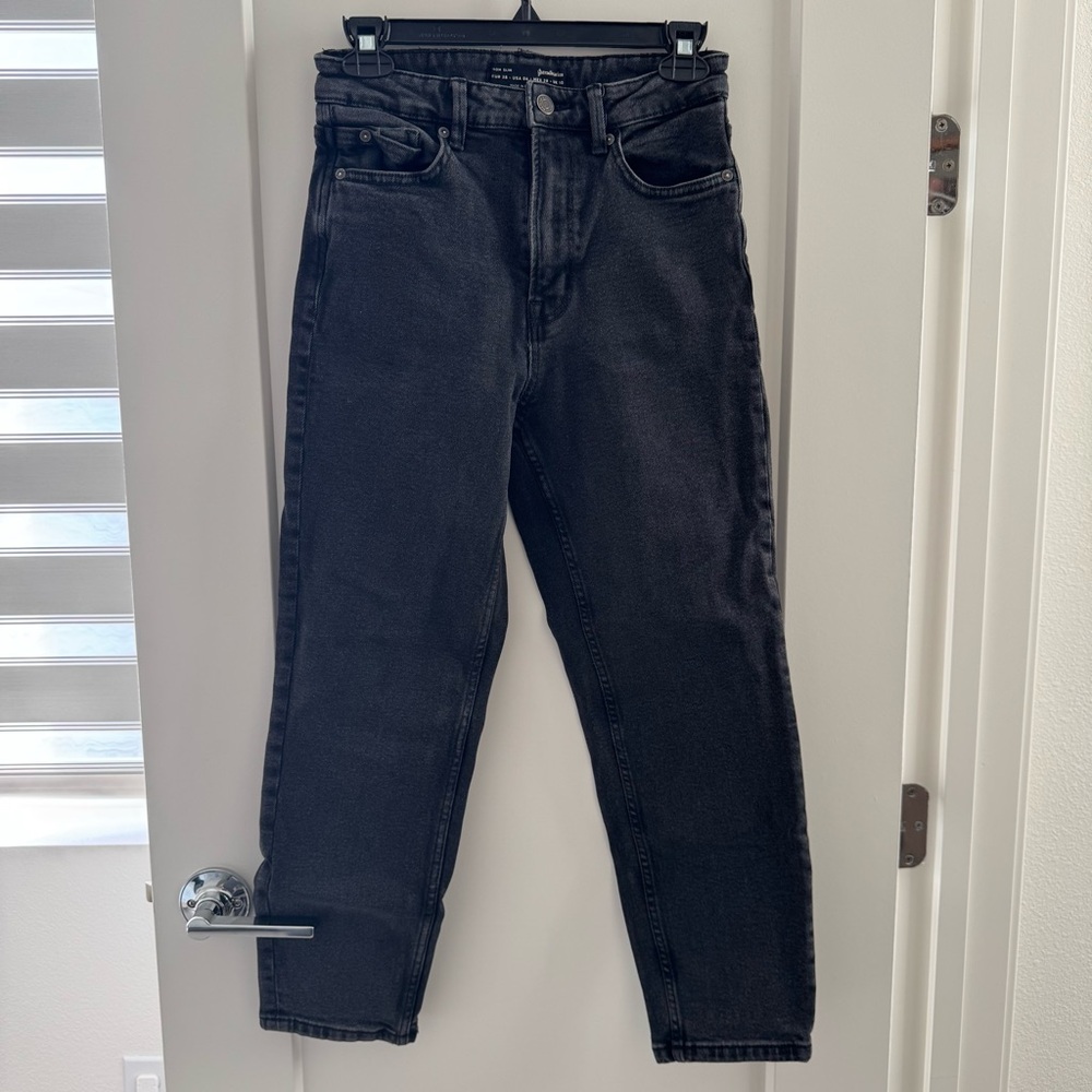 Stradivarius Petite Slim Mom Jeans